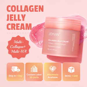 <span class=keywords><strong>Crema</strong></span> Gel Idratante Viso Joyvin al <span class=keywords><strong>Collagene</strong></span> e Niacinamide, Ordini Minimi Accettati, per una Pelle Luminosa, Senza Parabeni - Product Image 5