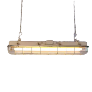 Lampe de table à manger à LED de style rétro américain Lustre de restaurant au design industriel créatif pour café Éclairage professionnel - Product Image 1