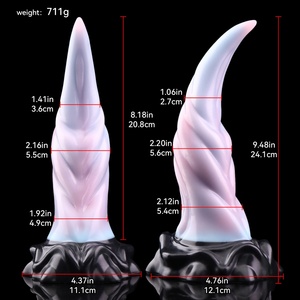 YOCY Huge Animal Killer Whale Penis Giant Monster <b>Dildo</b> With Sucker Anal Plug Buttplug Masturbator Sex Toys for Adults Women Men - Product Image 2