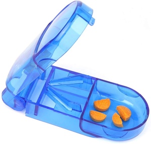 Cortador de pastillas de viaje portátil, divisor de pastillas con cuchilla - Product Image 3