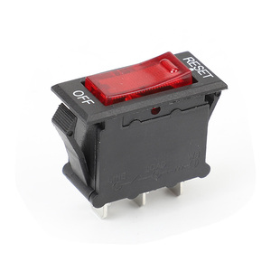 Interruptor Basculante de 10A con Protector de Sobrecarga Térmica, Interruptor de Circuito Electrónico - Product Image 1