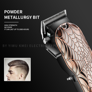 Tondeuse à cheveux électrique professionnelle <span class=keywords><strong>KEMEI</strong></span> <span class=keywords><strong>KM</strong></span>-2616, design rétro embossé, style européen, pour salon de coiffure, vente en gros - Product Image 2