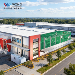 Abri de tennis en acier H-Beam avancé, préfabriqué, résistant aux charges de neige, galvanisé, durée de vie de 50 ans, pour les écoles - Product Image 1