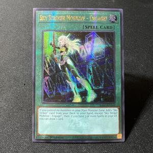 Yu Gi Oh QCSER Blue-Eyes Dragon Dark Magician Girl Jinzo Mirror English Reissue Portable Paper Toys Collectibles Game - Product Image 4