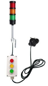 Luce da Lavoro a LED Impilabile ONN-M4F con Scatola Interruttori a 5 Pulsanti e Indicatore di Equipaggiamento - Product Image 5