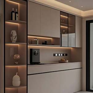 Customized Size Solid Wood <b>Sideboard</b> for Living Room and Restaurant Environmentally Protected Furniture - Product Image 2