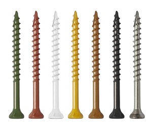 Tornillos para Terraza Ruspert de Tamaño Completo # Tornillos autorroscantes de cabeza plana avellanada de colores 10x2" 10x3 para madera, tornillos Torx T20 T25 para terraza - Product Image 4
