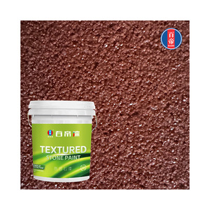 Vendita calda eco-friendly Graffiato Texture pittura murale acrilica polimero decorazione casa colori di applicazione a spruzzo rivestimento liquido - Product Image 2