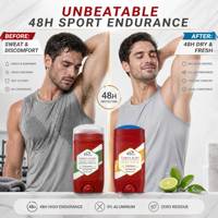 Lot de 5 Déodorants Sportifs Sans Aluminium pour Hommes – Protection Anti-Odeur 48H – Pack Économique – Vente en Gros OEM