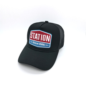 Berretto da Baseball con grande lettera con stazione multicolore personalizzato all'ingrosso stile sportivo stile Hip Hop in tela per la spiaggia all'aperto - Product Image 4