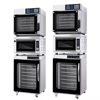 Outils de cuisson professionnels 3 plateaux entièrement en acier inoxydable électrique pâte à pain Fermentation preuve presse