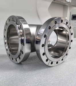 ข้อต่อสแตนเลสสตีลแบบ UHV สำหรับท่อสุญญากาศ CF 5 ทาง - Product Image 6