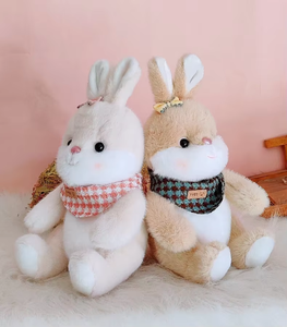 ตุ๊กตาสุนัข แมว และกระต่ายน่ารัก ของเล่นสวนสัตว์เลี้ยง ของขวัญวันเกิดสำหรับเด็กผู้หญิงและเพื่อนสนิท ของตกแต่งบ้าน - Product Image 3