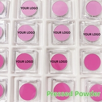 Palette de fard à joues mat personnalisable, végane, sans cruauté, à marque privée, en poudre minérale pour le maquillage