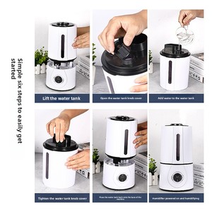 <b>Humidifier</b> Remote Control Intelligent Constant Humidity 3L AC-powered Home Office Moisturizing Desktop Mini - Product Image 5