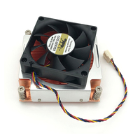 LGA1700/2011/1155/1151/1156 ordinateur de bureau cpu radiateur ventilateur de contrôle de la température multi-plateforme tube de cuivre pur refroidissement par air
