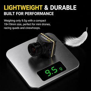 Caméra FPV analogique CADDX Ratel Pro 1500TVL, capteur CMOS Starlight 1/1.8 pouce, Super WDR 125 °   FOV pour drones de course, mini-drones - Product Image 6