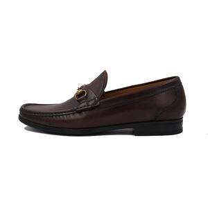 Giovanini nero pennello manuale colore pelle bovina fibbia dorata <span class=keywords><strong>scarpe</strong></span> da <span class=keywords><strong>uomo</strong></span> in pelle slip on mocassini casual guida <span class=keywords><strong>uomo</strong></span> mocassini <span class=keywords><strong>scarpe</strong></span> - Product Image 2