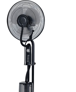 Ventilateur brumisateur mécanique de 18 pouces, alimenté par courant alternatif, en plastique, pour sol, extérieur, maison, hôtels, garages, 3 vitesses, à poser au sol - Product Image 1