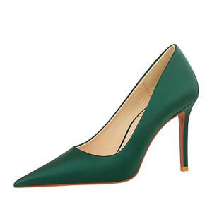 1198-1 grande taille 43 pointu talon mince femmes pompes Vintage formel sans lacet chaussures confort à la main pour toutes <span class=keywords><strong>les</strong></span> saisons Bigtree - Product Image 6