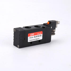 วาล์วควบคุมโซลินอยด์นิวเมติก ZL6102-02 วาล์วควบคุมทิศทางแบบสองตำแหน่งห้าทาง ควบคุมด้วยระบบอิเล็กทรอนิกส์เดี่ยว แม่เหล็กไฟฟ้า - Product Image 5