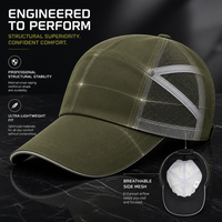 Casquette de sport gris sidéral personnalisée avec logo, visière blanche sans couture, prix d'usine, casquette de performance à 6 panneaux