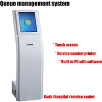 Système de gestion de la queue, machine à coudre d'usine, avec réseau WiFi puissant et écran tactile lcd