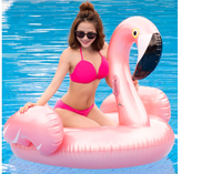 Personnalisé Piscine D'eau Gonflable Bateau Radeaux L'île Flotteurs Flamant Rose Gonflable