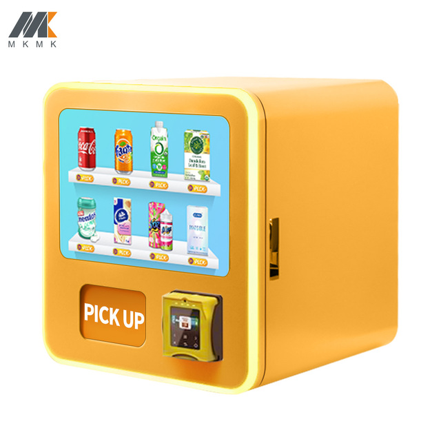 2023 Customised Small Automatic Smart Code Scanning Eyelash Condom Cosmetic Food and Drink Small Vending Machine