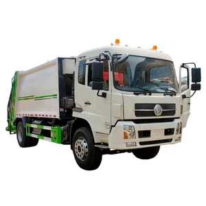 รถบรรทุกอัดขยะทรงสี่เหลี่ยม Dongfeng DFAC 15 ลูกบาศก์เมตร รถบรรทุกเก็บ<span class=keywords><strong>ขยะ</strong></span>อัดแน่น รถบรรทุกขนส่งขยะ - Product Image 1