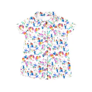 Sommer Strick hemden Baby Jungen Kleidung Tops Print Kinder Kleidung Jungen