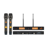 Système de microphone sans fil UHF professionnel VM880 Performance sur scène True Diversity avec microphone karaoké portable