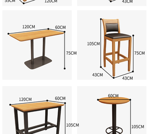 <span class=keywords><strong>Muebles</strong></span> para restaurante, cabina de Bar simple y retro, café, sofá, mesa de restaurante temática y juego de sillas, <span class=keywords><strong>muebles</strong></span> de restaurante - Product Image 6