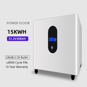 Batería de Litio Ferrofosfato Todo en Uno de 51.2V 15-20kWh para Almacenamiento de Energía Solar, de Pie, con Comunicación CAN - Product Image 1