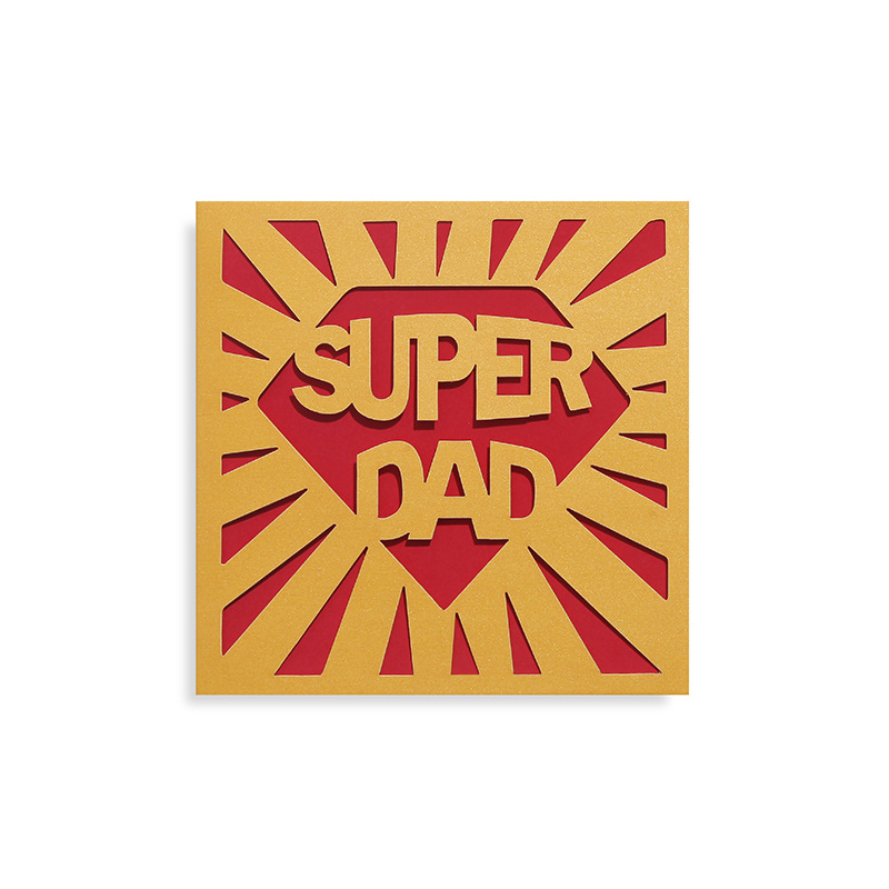 SUPER PAPA en or