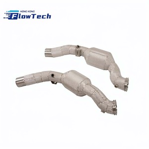 Tubo de Escape de Acero Inoxidable SS304 con Protector Térmico para Maserati Ghibli 3.0T V6 – Escape de Alto Rendimiento de Instalación Directa 2013-2022 - Product Image 6
