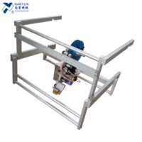 NY-816 Haute Vitesse Poche Sac Étiquette Applicateur pour VFFS HFFS Flux D'emballage En Continu Machine Automatique Machine D'étiquetage Autocollant 110mm