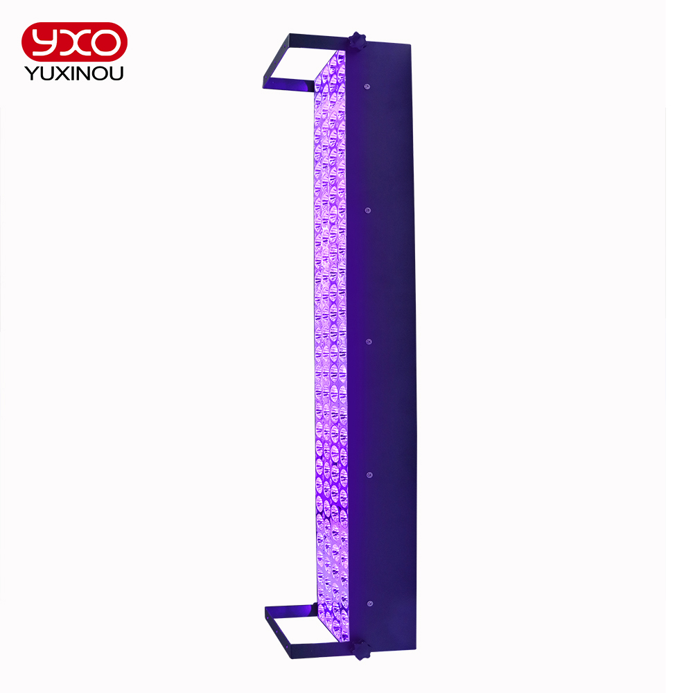 YXO Newest Commercial Fast Curing Speed 300W Violet Lamp 3535 UV Shadowless Glue UV Ink Curing Lamp High Power Uv Led