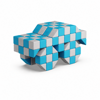 Blocs de construction en tissu - Design de véhicule tout-terrain, blocs lavables pour la salle de jeux à domicile, la maternelle, les jeux éducatifs pour enfants