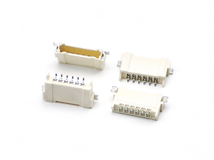 ขั้วต่อพินเฮดเดอร์แบบแนวนอน SMT DIN ขนาด 1.25 มม. สำหรับเวเฟอร์  วัสดุไนลอน สำหรับ PCB 6 ขา - Product Image 3
