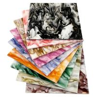 Vente en gros de feuilles acryliques YINGCHUANG découpées au laser avec motifs marbre/paillettes/grain de bois pour l'artisanat, la publicité et la décoration |   4x8 pieds |