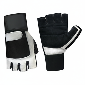 Bodybuilding Fitness Gloves for Men Half Finger Gym Gloves Heavyweight Sports Exercise <b>Weight</b> Lifting Gloves - Product Image 1