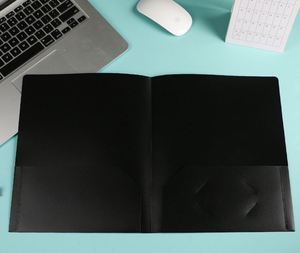 Custom logo Office Supplies Pp Material File <b>Folder</b> With Two Pockets <b>A4</b> Size Document File <b>Folder</b> - Product Image 3