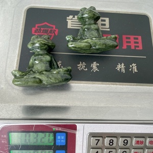 Estatua de Rana de Yoga Tallada en Jade Xiuyan Natural al por Mayor, Figura de Rana para Meditación, Sanación de <span class=keywords><strong>Chakras</strong></span>, Decoración de Escritorio, Regalo de Cristal - Product Image 6
