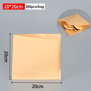 Custom Printed Eco-friendly PE Coated Bread Bag Personalized Wax <b>Grease</b> Oil Proof Donut French Baguette <b>Paper</b> for Food Use - Product Image 6