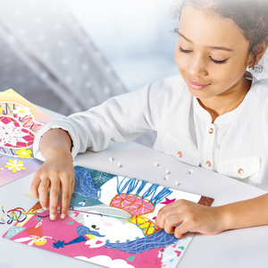 Ensemble de jouets <span class=keywords><strong>licorne</strong></span> d'art arc-en-ciel fait à la main, bricolage éducatif, kit d'artisanat, jouet à vapeur pour enfants, décoration d'intérieur - Product Image 4
