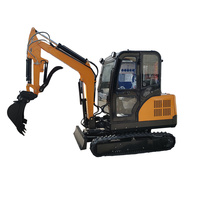 Mini Excavator CE Mesin Penggali Mini Crawler Kecil