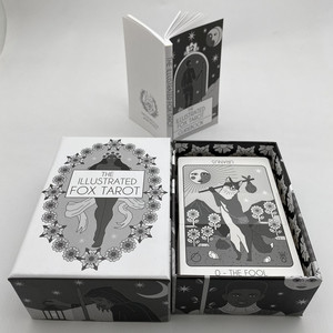 Cartes de tarot et jeux d'oracle personnalisés OEM, impression couleur intégrale, cartes de tarot et cartes d'oracle pour la divination spirituelle - Product Image 4