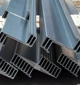 Panneaux de tôles d'acier en forme de Z et de U, profilés de palplanches interverrouillables Larssen pour <span class=keywords><strong>la</strong></span> construction de fondations - Product Image 6