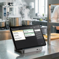 Tablette Android POS 12 pouces avec écran tactile NFC pour affichage de la commande en cuisine (KDS), fixation murale, pour restaurant, OEM